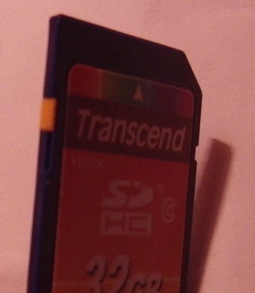 Transcend SDHC 32 GB memory card