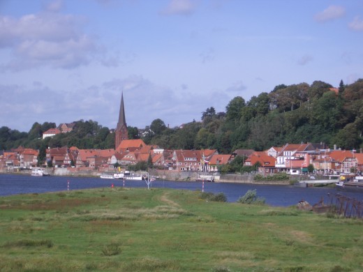 Lauenburg from the south