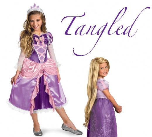 Pretty in Purple - Girls Costume Inspired by Rapunzel 