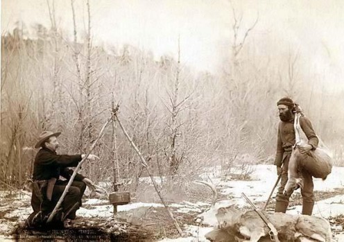 A Deer Hunt near Deadwood in winter 1887 and '88 "No Copyright Infringement Intended." 