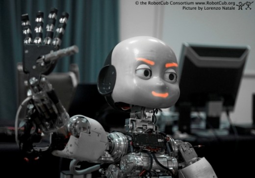 iCUB is the word's first open humanoid robot