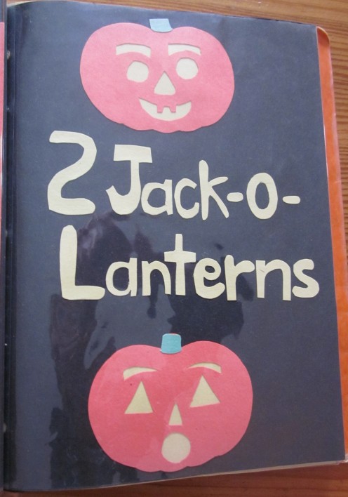 2 Jack O'Lanterns Glowing in the Dark!
