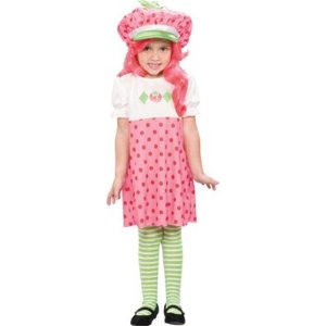 Girls Classic Strawberry Shortcake Costume 