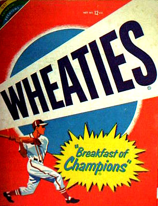 General Mills Wheaties. Breakfast of Champions.
