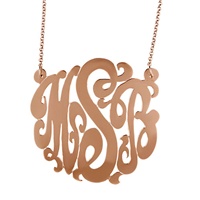 Monogram Initial Jewelry