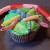 Gummy worm cupcake by Cupcake Creations