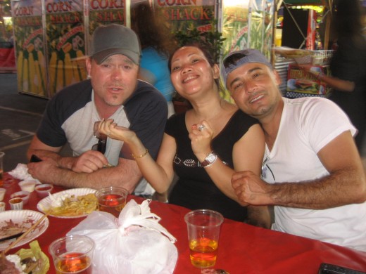 Domenic, Lisa, and Carlos