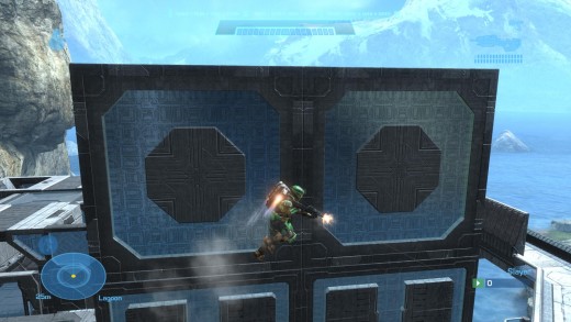 I'm not actually shooting at anyone, but it looks impressive.