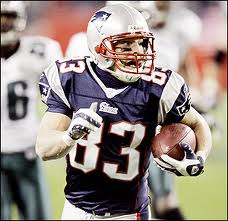 What he lacks in size, he makes up with heart. Wes Welker has an important role on this Patriot offense.