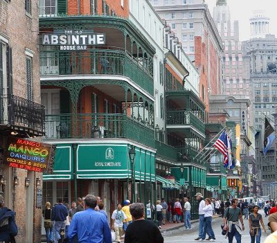 "Laissez les bons temps rouler" is what they say here in the Big Easy, and you too can "let the good times roll" with a cool stroll down Bourbon Street.