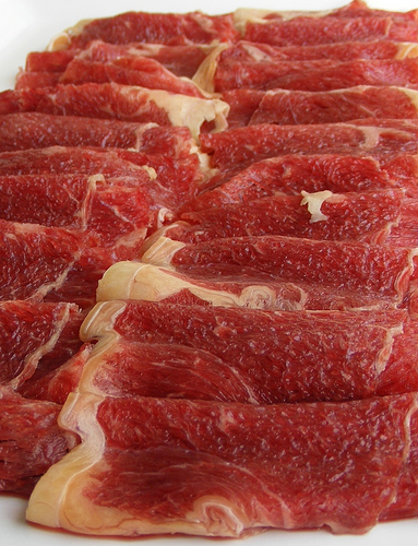 Beef in high in saturated fat, so consume sparingly!