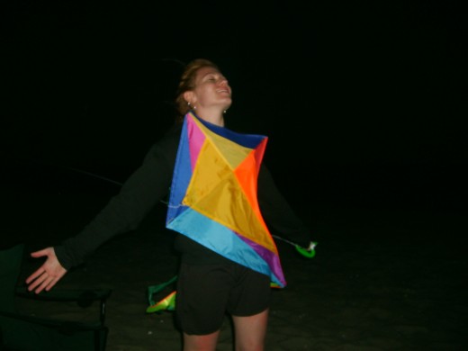 This should give you an idea how windy West Dennis Beach can get.
