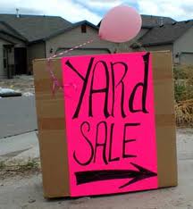You can have a yard sale to make quick money. 