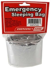 sleeping bag in a bag.