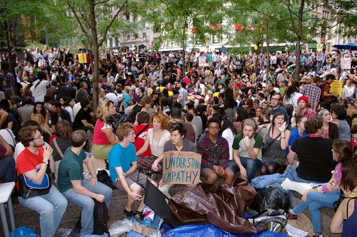 Occupy Wall Street Day 14 (Sept. 30, 2011) - photo by David Shankbone