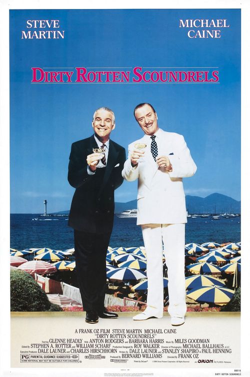 Dirty Rotten Scoundrels Movie Poster