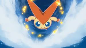 Victini, a psychic/fire-type from the Unova region, is my favorite Pokémon of all!!