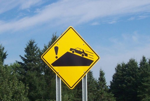 Warning sign in Quebec