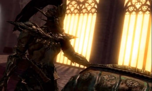 Dark Souls Defeating Ornstein and Smough - Smough the Executioner is down, only Ornstein the Dragonslayer to go.
