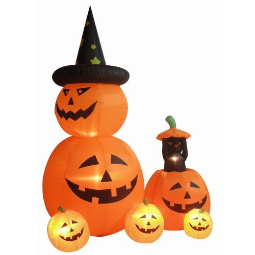 Pumpkins. With Faces.
