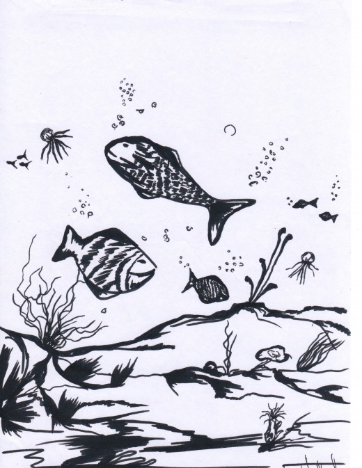 Underwater Sketch