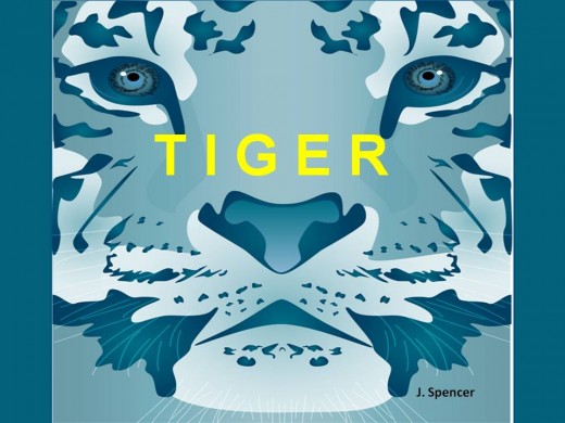 I bought a royalty-free image for Tiger cheaply at Dreamstime.com. Then I added my title, a byline & color side panels; converted it to a .jpeg file; & uploaded it to my PubIt! account.