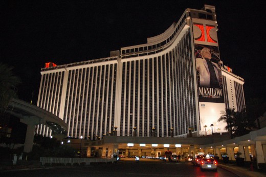 The Las Vegas Hilton hotel.