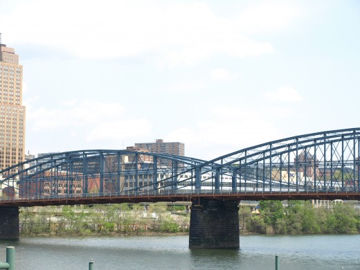 Smithfield bridge in Pittsburgh,PA. Photo by Albert Torcaso.