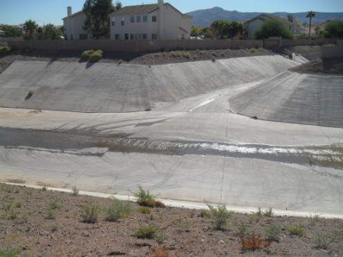the Pittman Wash is a flood control project and multi-purpose greenbelt parkway