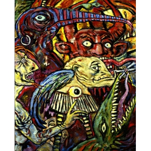 Clive Barker art taken from his Abarat books and Copyright Clive Barker 2011.