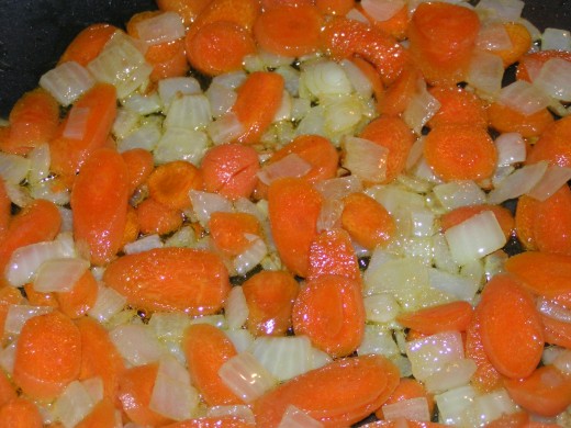 Stir Fry Until Onions are Slightly Transluscent