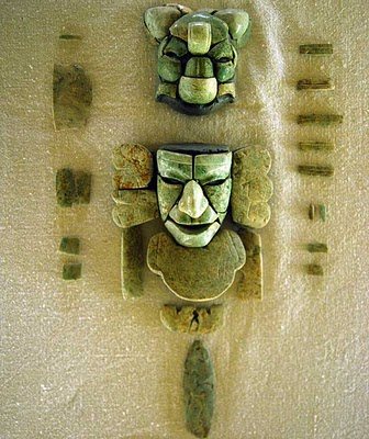 Mayan ceremonial mask found at Tak'alik Ab'aj