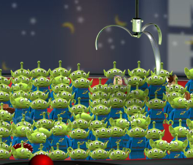 Screenshot of THE CLAW game at LEGO.com