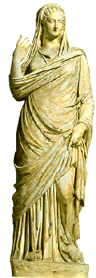 Roman Woman on Household