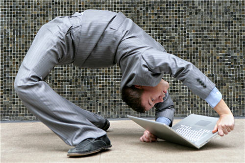If you were worked on your flexibility, imagine all the things you could do!