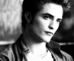 Robert Pattinson as Edward Cullen in Twilight