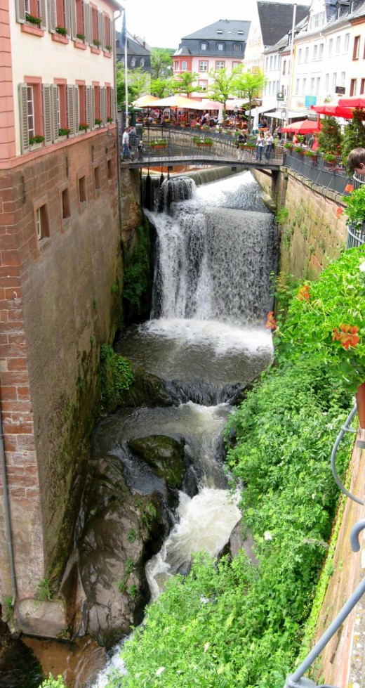 Waterfall in Saarburg