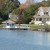 View of house with private gazebo as seen from the lake. 
