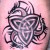 Celtic Trinity Knot with Dragons Celtic Trinity Knot with Dragons