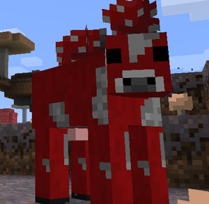 The minecraft mooshroom.