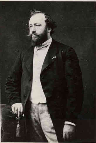 Adolphe Sax (1814-1894), inventor of the saxophone