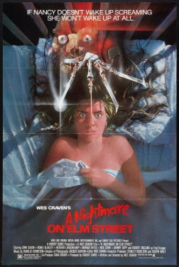 The poster for the original, A Nightmare on Elm Street