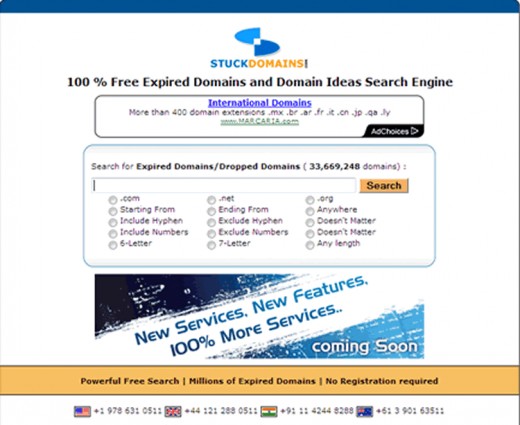 Expired domains