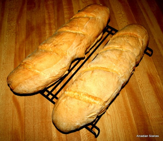 Baguettes, Cooling on the Rack