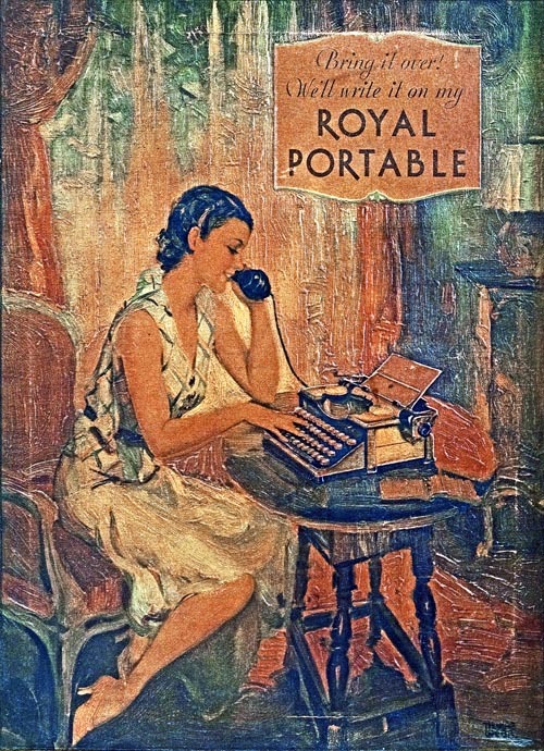 Writing articles on either our favorite typewriter or via more modern day means, such as the internet, may be more than and addiction than many of us realize. Eventually that addiction may turn into sheer madness, taking us away from even our family.