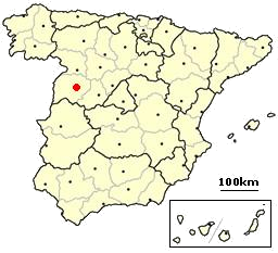 Salamanca is located in western Spain in Castilla Vieja.
