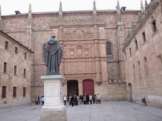 University of Salamanca - students look for the frog (la rana) on the facade of the building.  If they find it, it is said to bring them good luck and success in their studies.