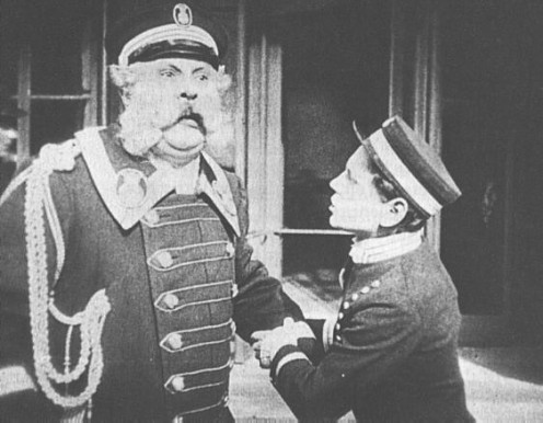 Emil Jannings in  "Der letzte Mann" or The Last Laugh