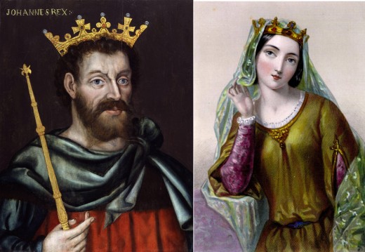King John and Isabella of Angoulême