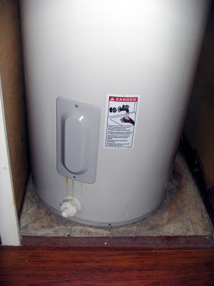 Water Heater Repair: Troubleshoot and Replace Thermostats ... water heater heating element wiring 
